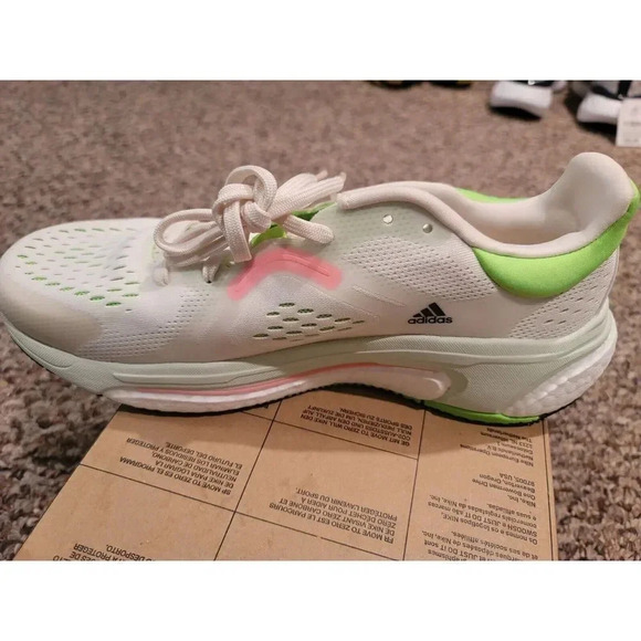 Rare!Adidas Solar Control M Running Shoes - GV8265 Green/Pink Trim SIZE 8.5 Men - Picture 13 of 16